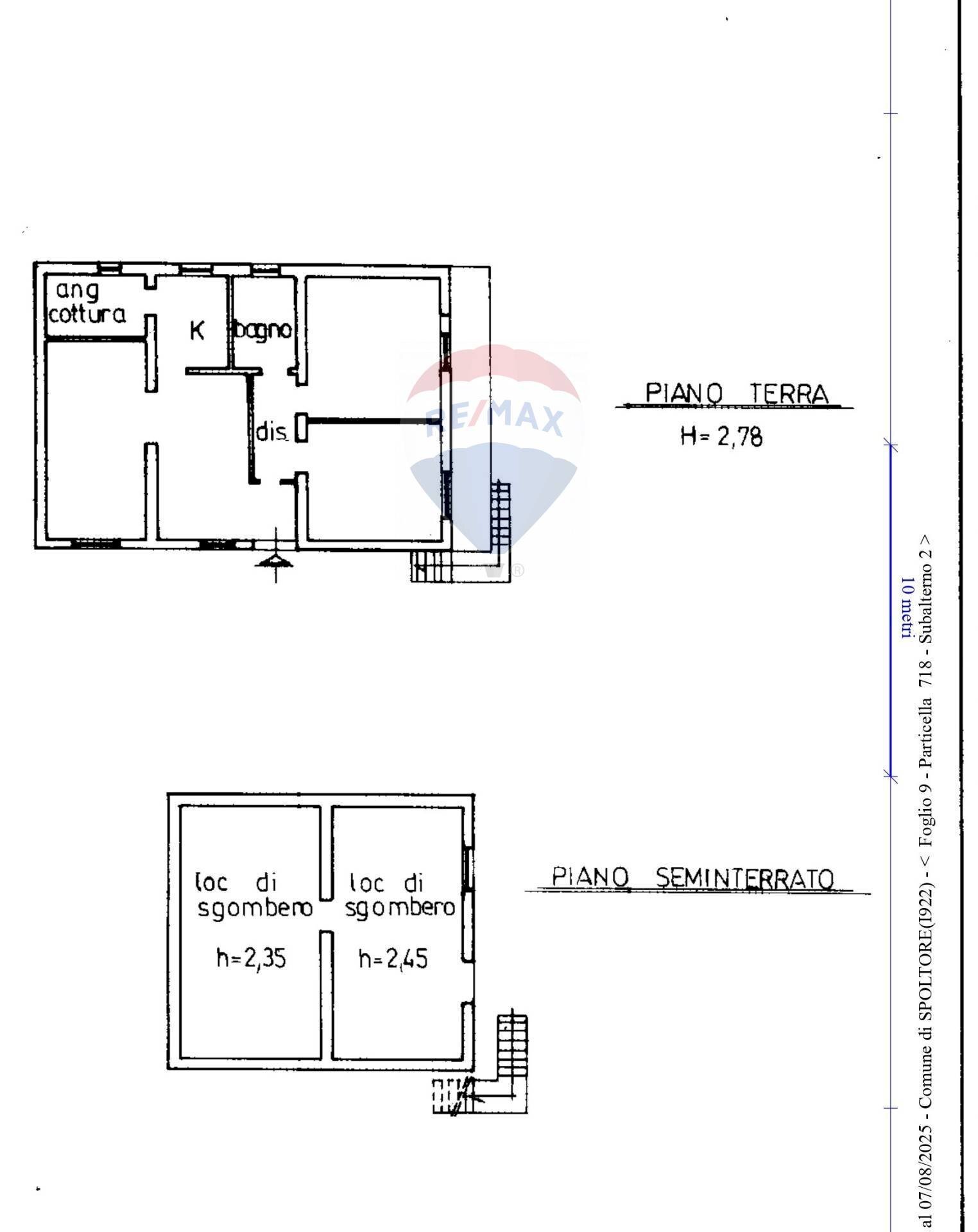 Pianta 2D - Semi-detached house Via Valle Monte
 
1, Spoltore - floor plans 1