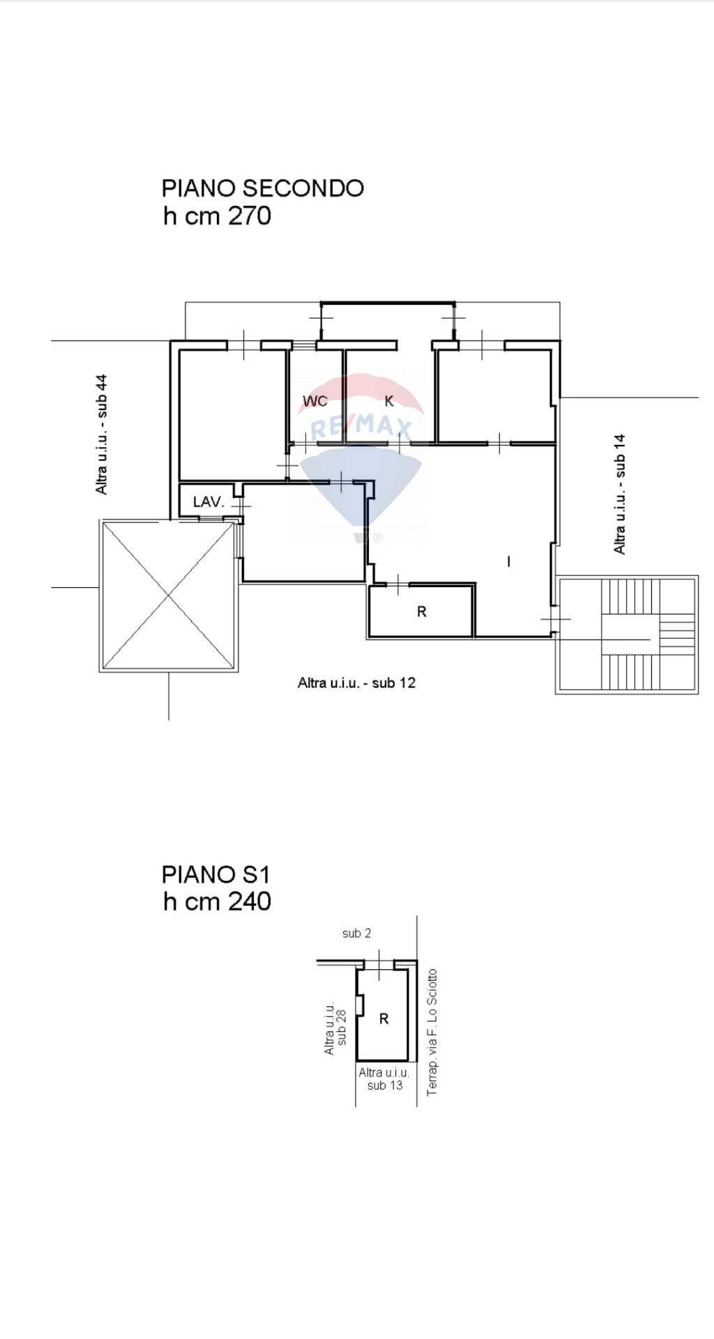 Pianta 2D - Appartamento Via Papa Giovanni XIII
 
8, Pace del Mela - planimetria 1