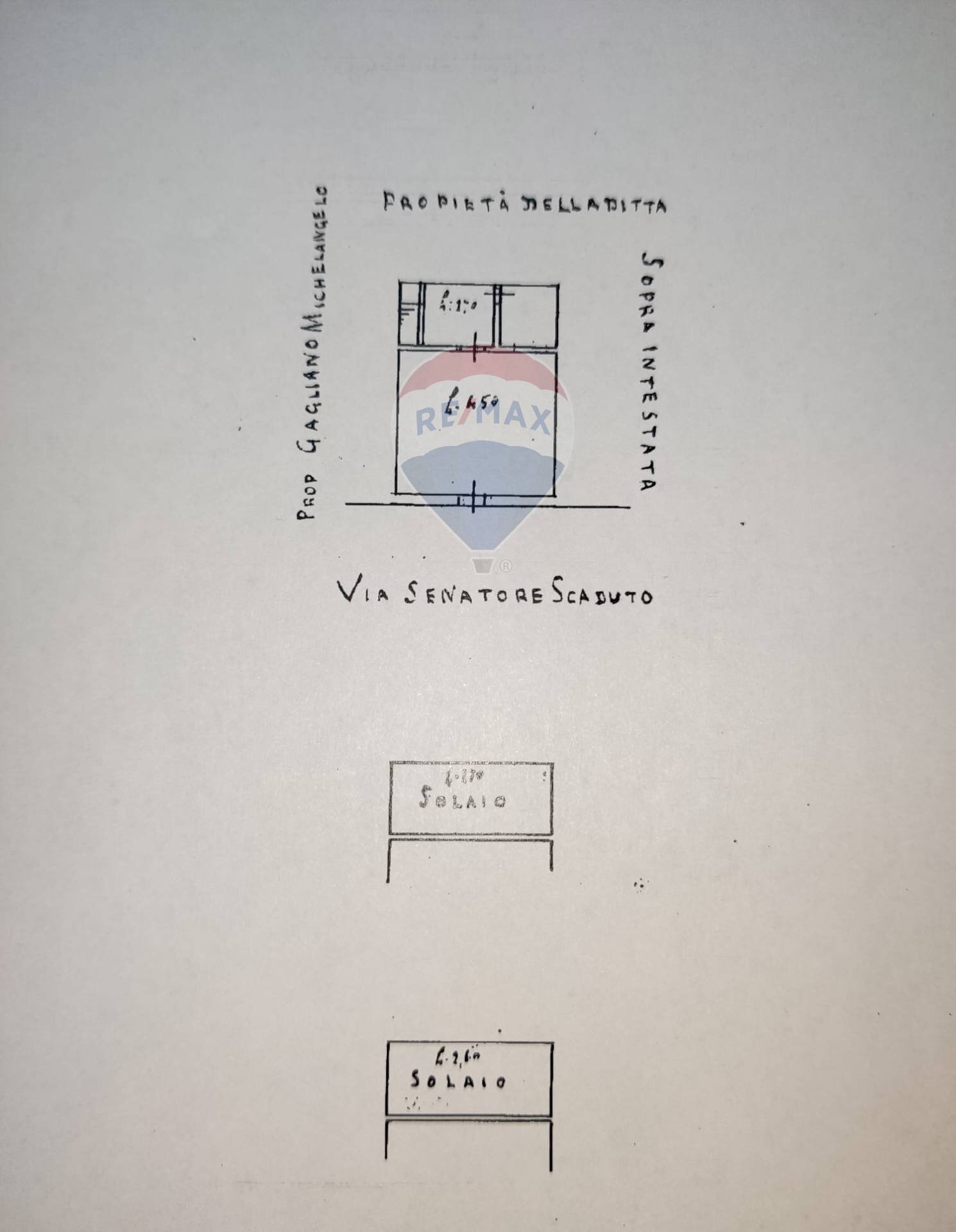 Pianta 2D - Rustico Via arco angio
 
5, Bagheria - planimetria 1