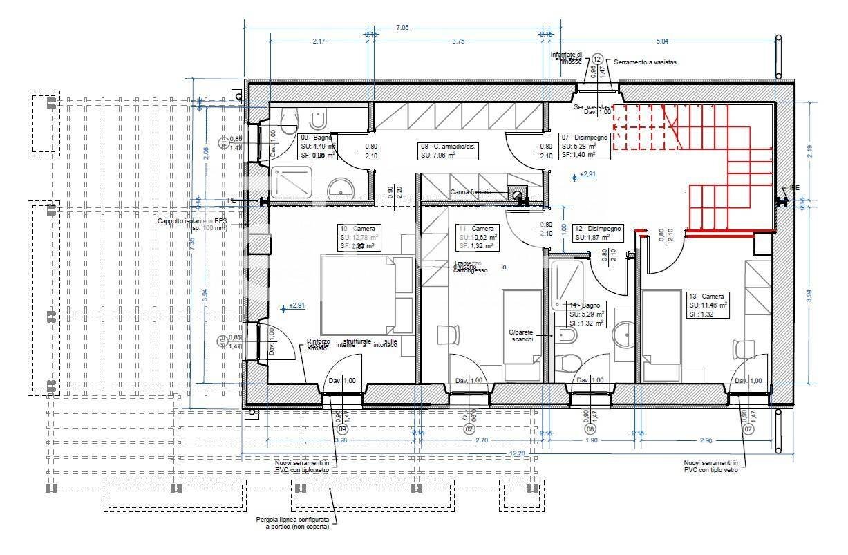 Foto 17 - Villa Via Donatori di Sangue
 
68, Martignacco - planimetria 1