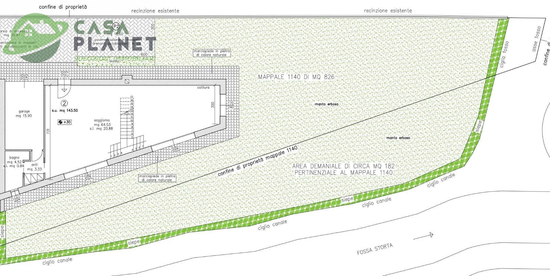 Foto 9 - Casa semi indipendente Mogliano Veneto - planimetria 1