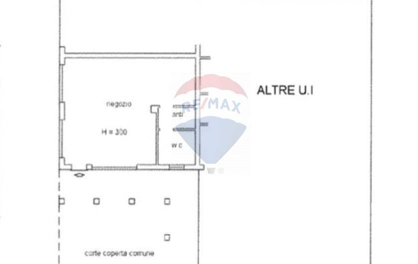 Pianta 2D - Negozio Via Luciano Manara
 
2, Arsago Seprio - planimetria 1