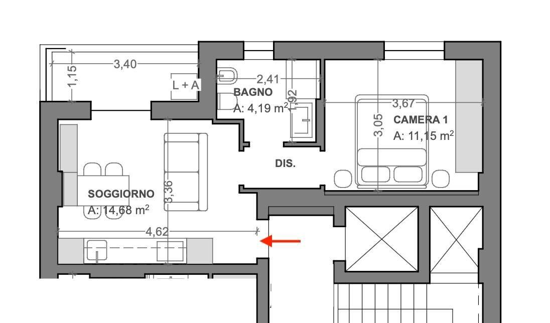Foto 2 - Bilocale corso garibaldi, Civitanova Marche - foto 2