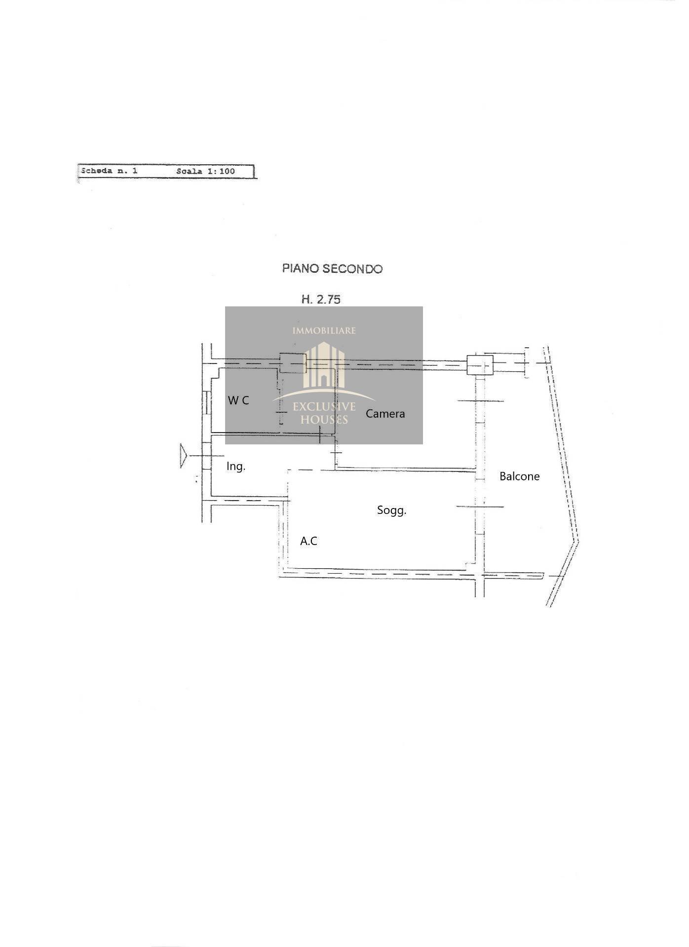 Foto 18 - Bilocale SS 114 Tremestieri
 
241, Messina - planimetria 1