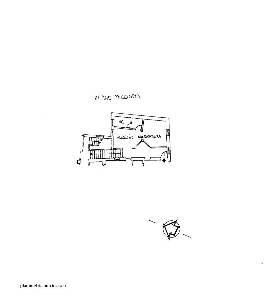 Casa indipendente piazza Roma, Lerma - planimetria 1