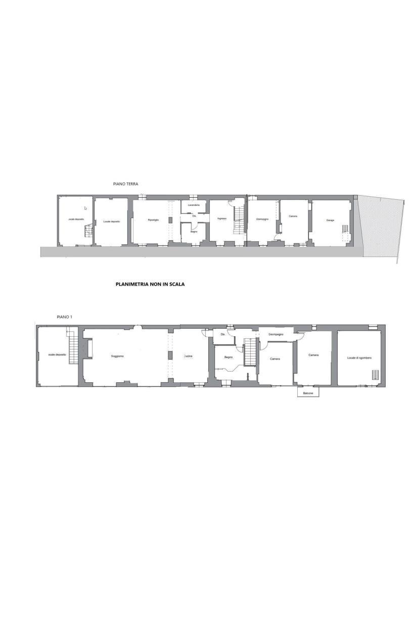 Rustic via Stazione, 16, Ponzano Monferrato - floor plans 1