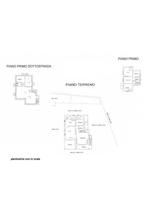 Villa via Luigi Ivaldi, Acqui Terme - floor plans 1
