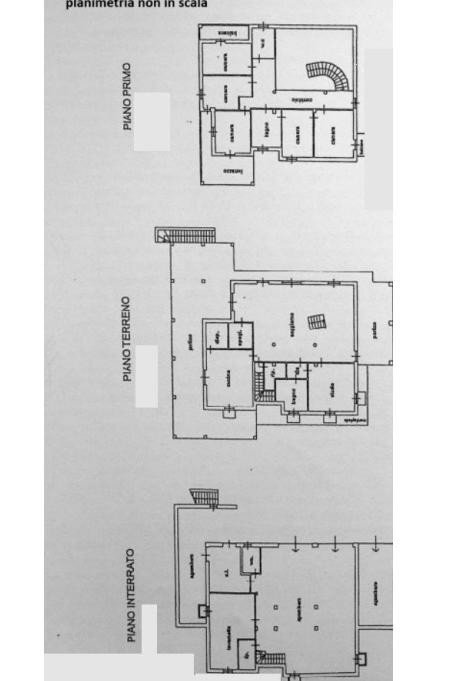 Villa via Nigiotto, Montafia - planimetria 1