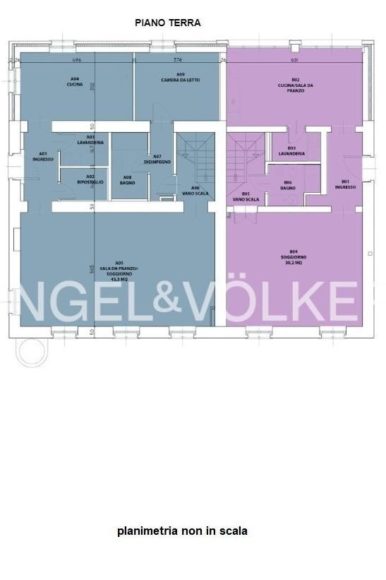 Rustico via del Turco, 4, Pino Torinese - planimetria 1