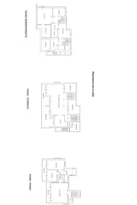 Villa via Serra, Buttigliera d'Asti - planimetria 1