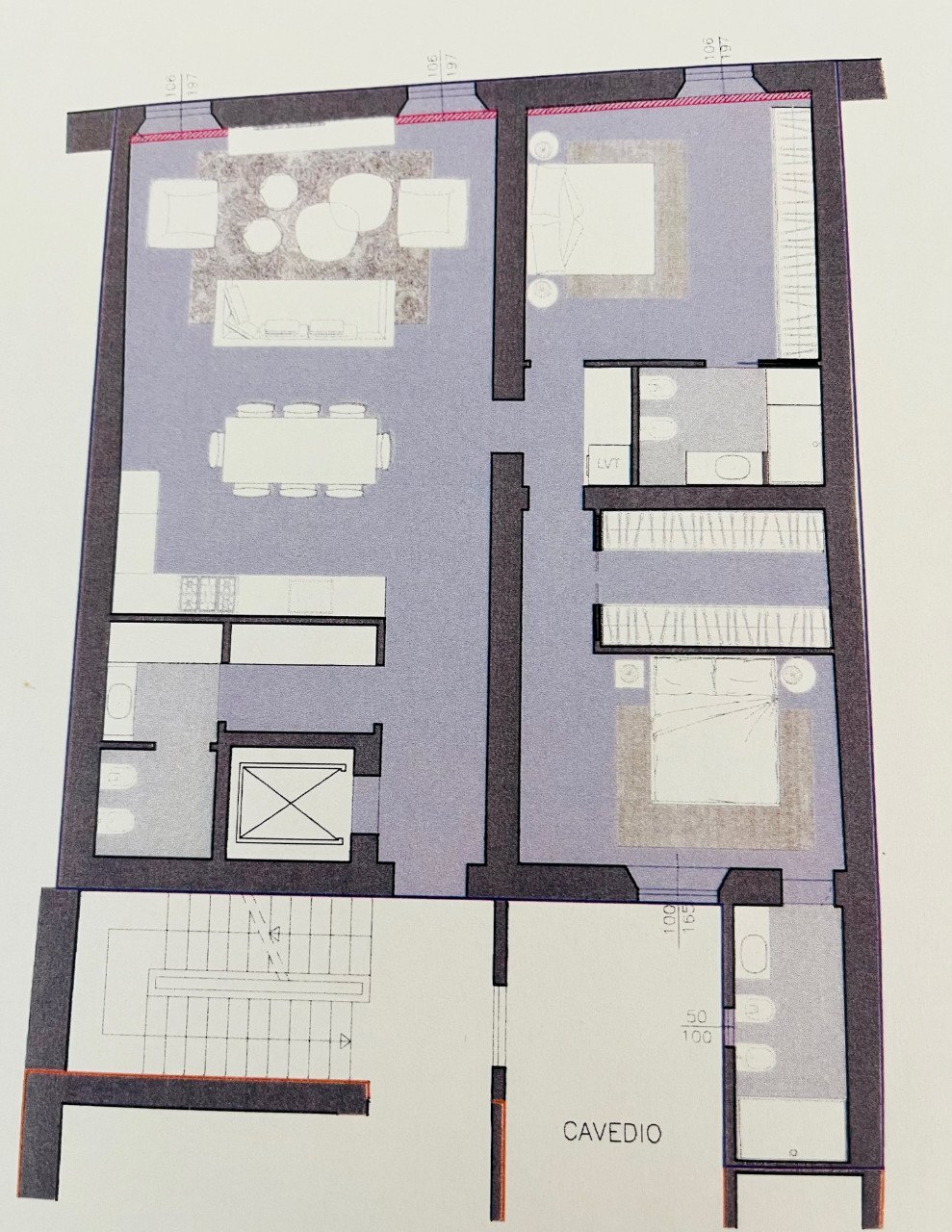 Appartamento Parma - planimetria 1