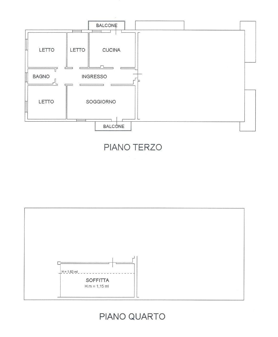 Appartamento Nonantola - planimetria 1