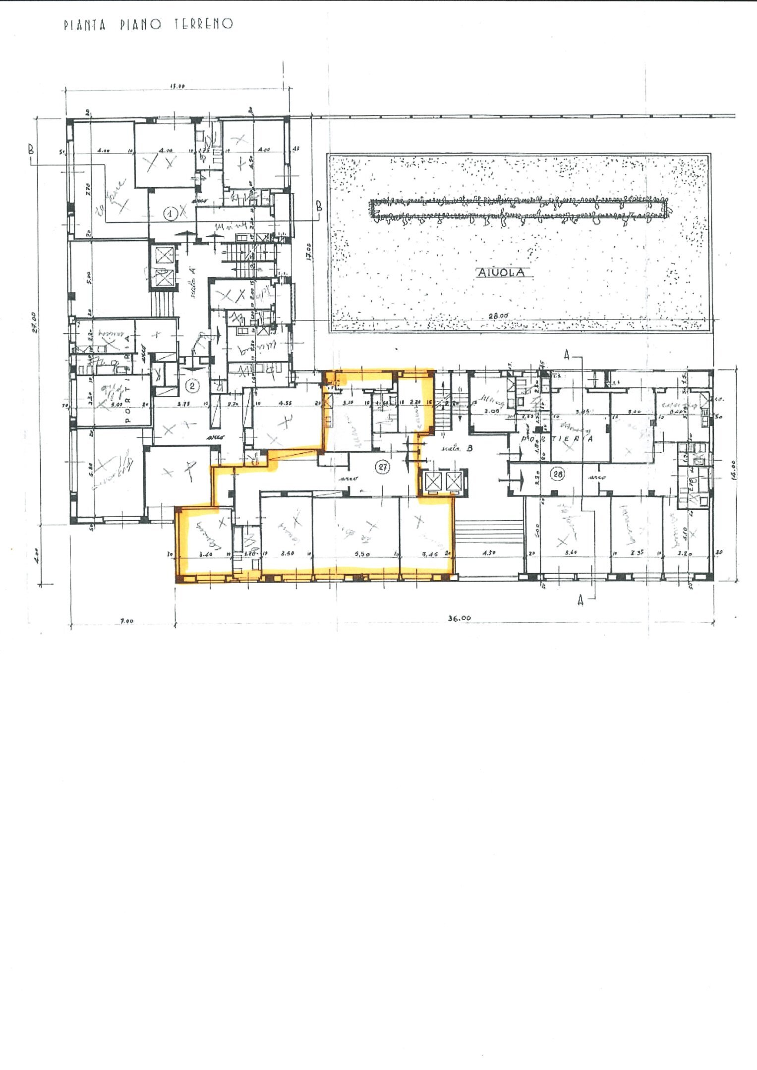 Planimetria - Appartamento via Millefonti, 39, Torino (zona Nizza Millefonti) - planimetria 1