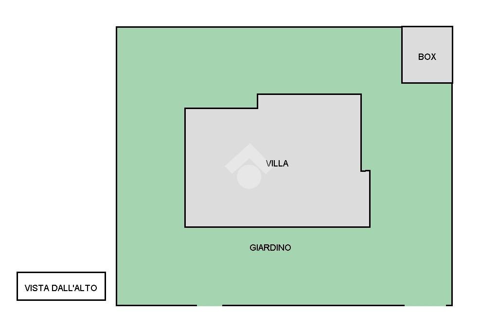 Villa Via Ravello, Rescaldina - planimetria 1