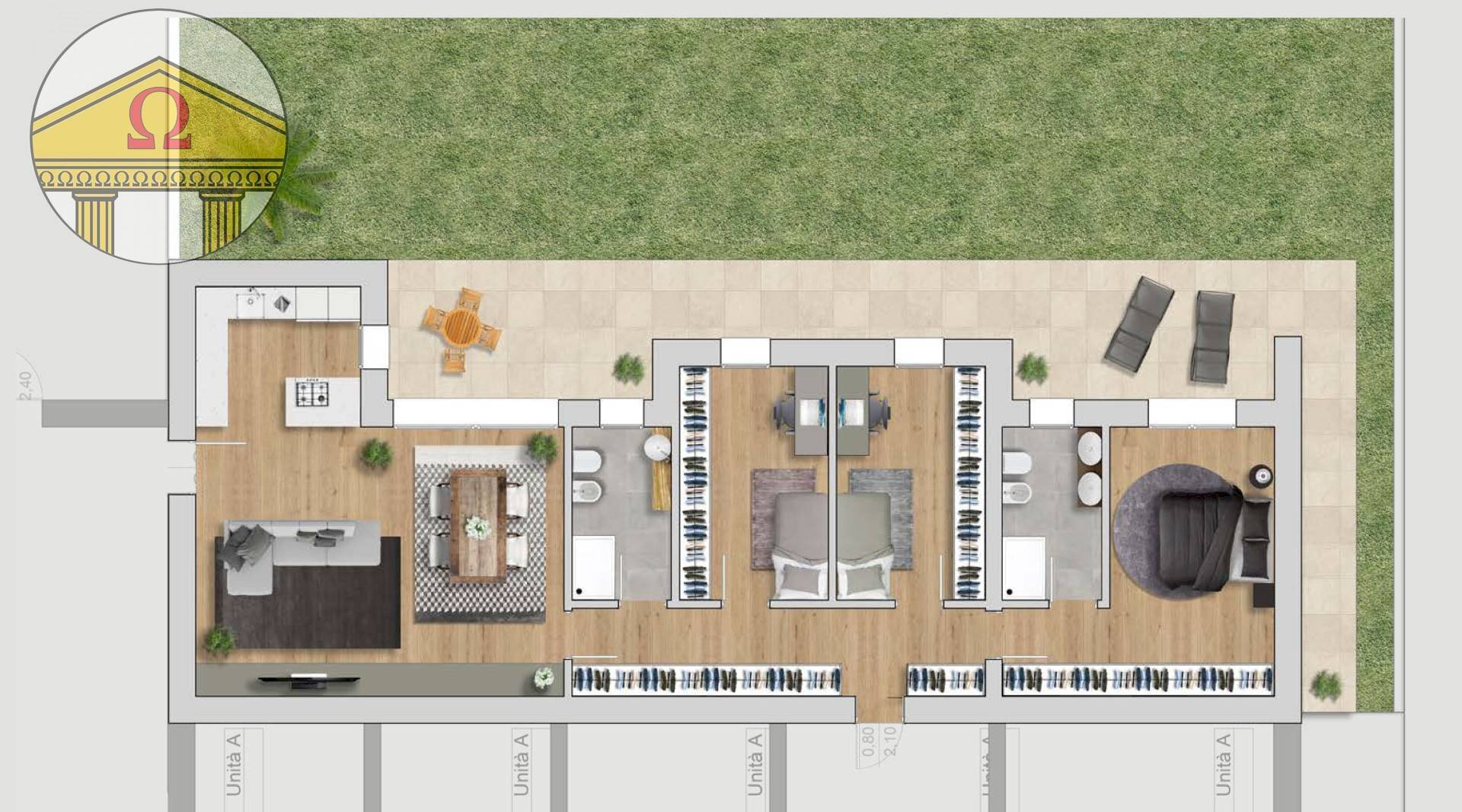 Foto 3 - Four-room apartment Villorba - photo 3