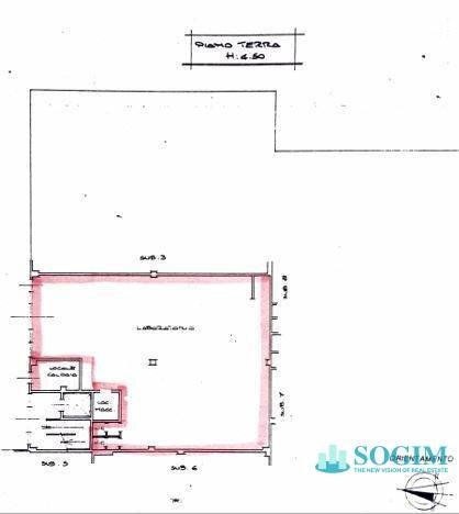 Foto 1 - Laboratorio Via della Molinara
 
19, Grumello del Monte - planimetria 1