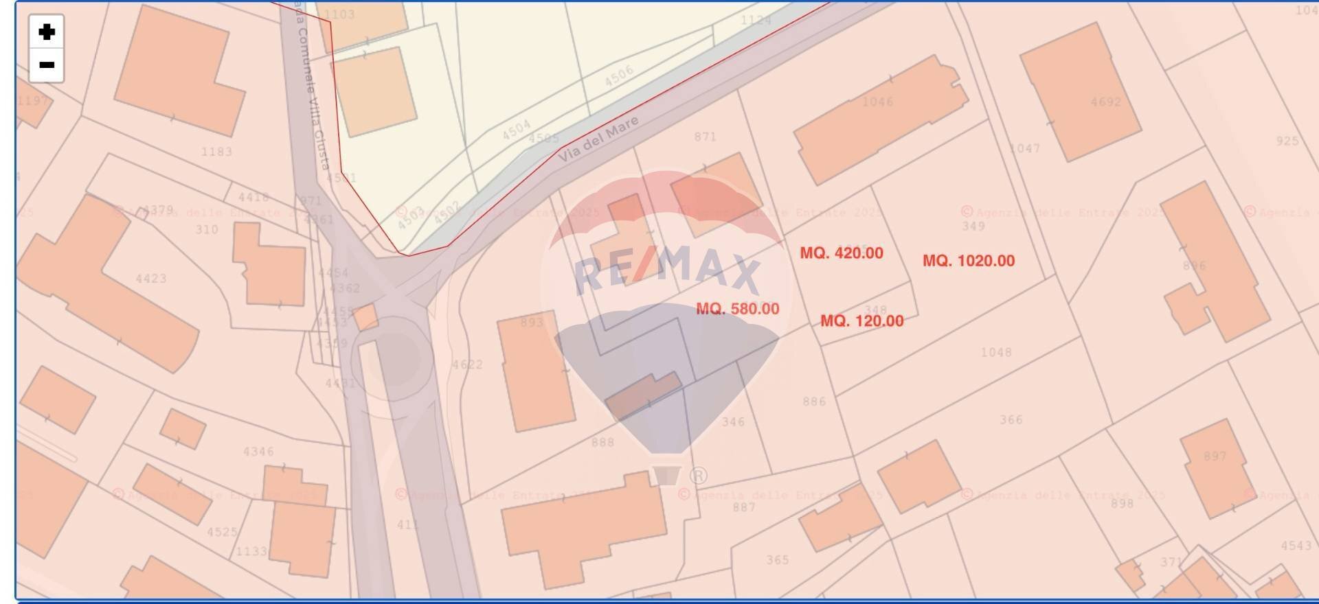 Pianta 2D - Terreno edificabile Via del Mare
 
160, Lanciano - planimetria 1