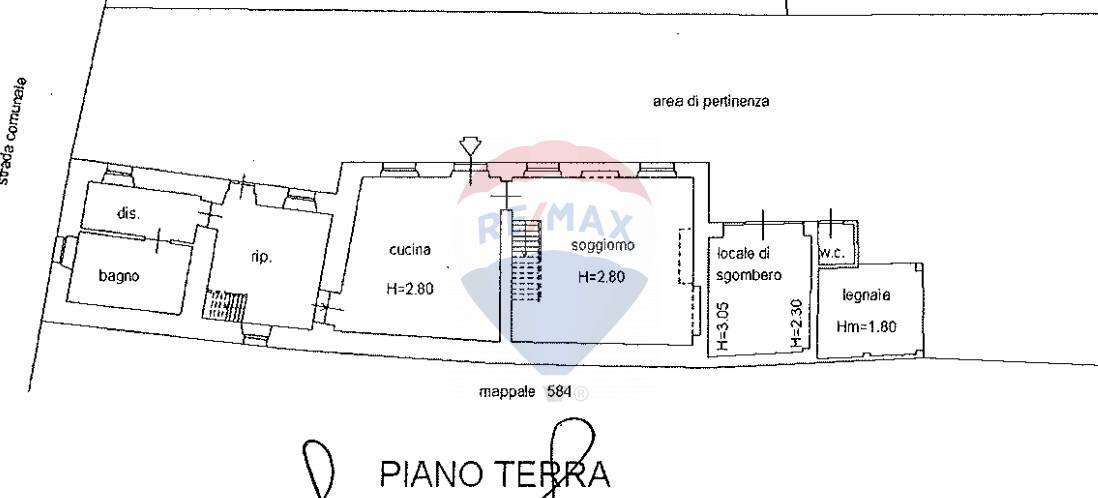 \nFoto 19\n - Villa Poggio - Pornenzo
 
227, Montecalvo Versiggia - planimetria 1