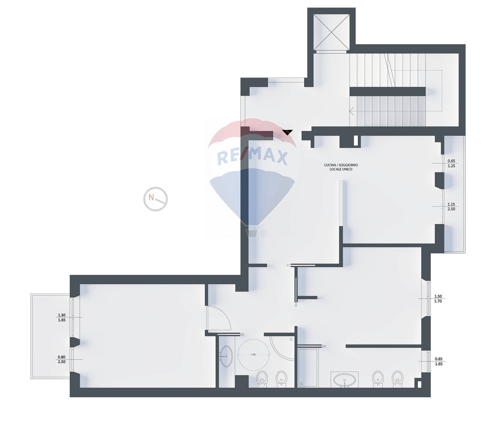 \nFoto 34\n - Appartamento Via Andrea Solari
 
26, Milano - planimetria 1