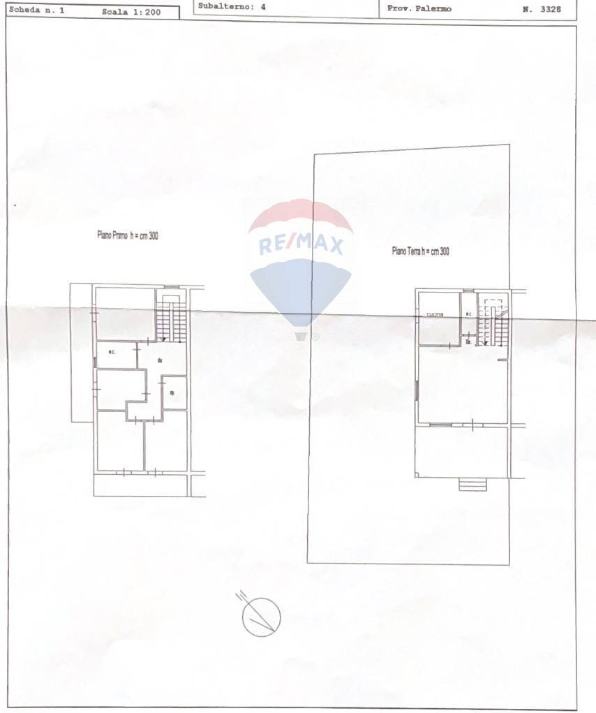 Pianta 2D - Casa semi indipendente Contrada Portella Daino
 
2M, Altavilla Milicia - planimetria 1