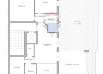 Pianta 2D - Attico Via Boezio
 
2, Bagheria - foto 30