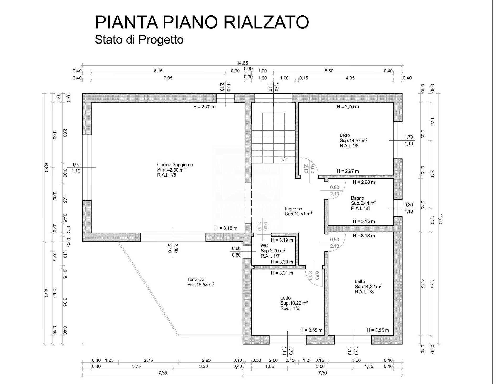 Foto 42 - Villa via caravigla
 
22, Padenghe sul Garda - floor plans 1