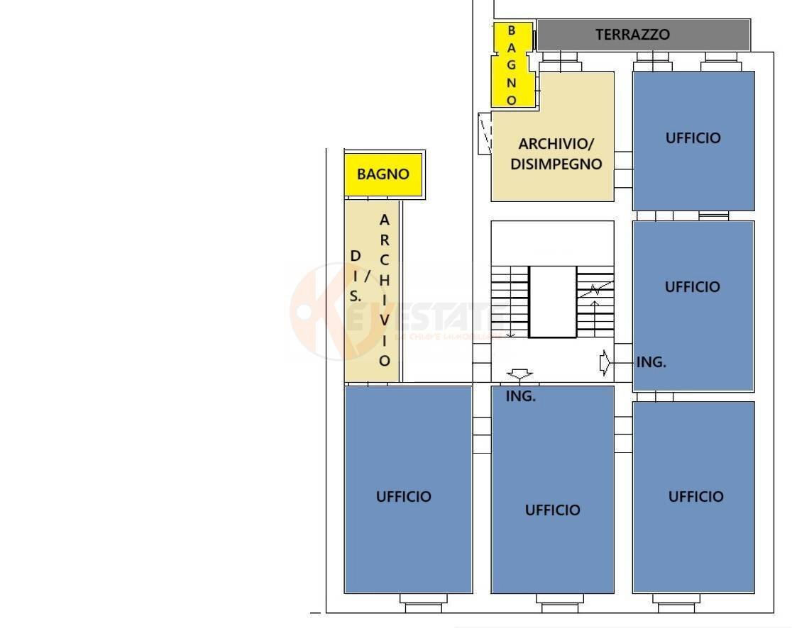 Foto 26 - Four-room apartment Via Enrico Costa
 
78, Sassari - floor plans 1