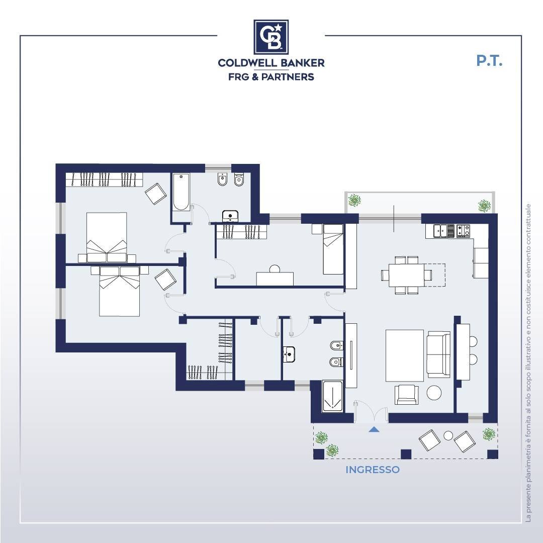 Foto 25 - Villa Strada Teverina, Viterbo - planimetria 1