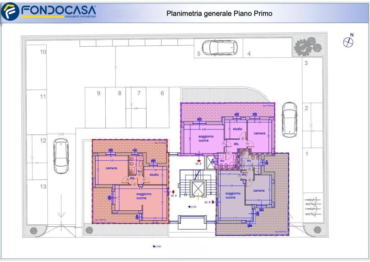 Foto 4 - Trilocale San Benedetto del Tronto - planimetria 1