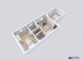 Planimetria - Trilocale via Faberi, Savignano sul Rubicone - foto 12