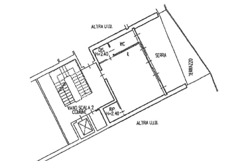 One-room apartment Via roggia bartolomea, Assago - floor plans 1