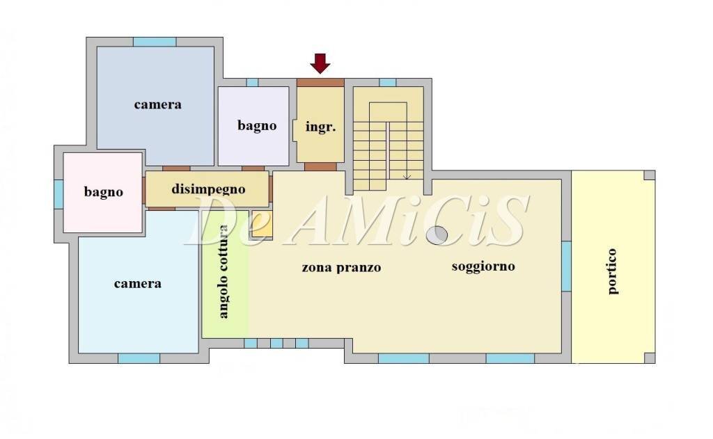 Planimetria - Terreno edificabile via Principessa Mafalda, Bordighera - foto 3