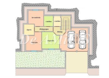 Planimetria - Terreno edificabile via Principessa Mafalda, Bordighera - foto 4