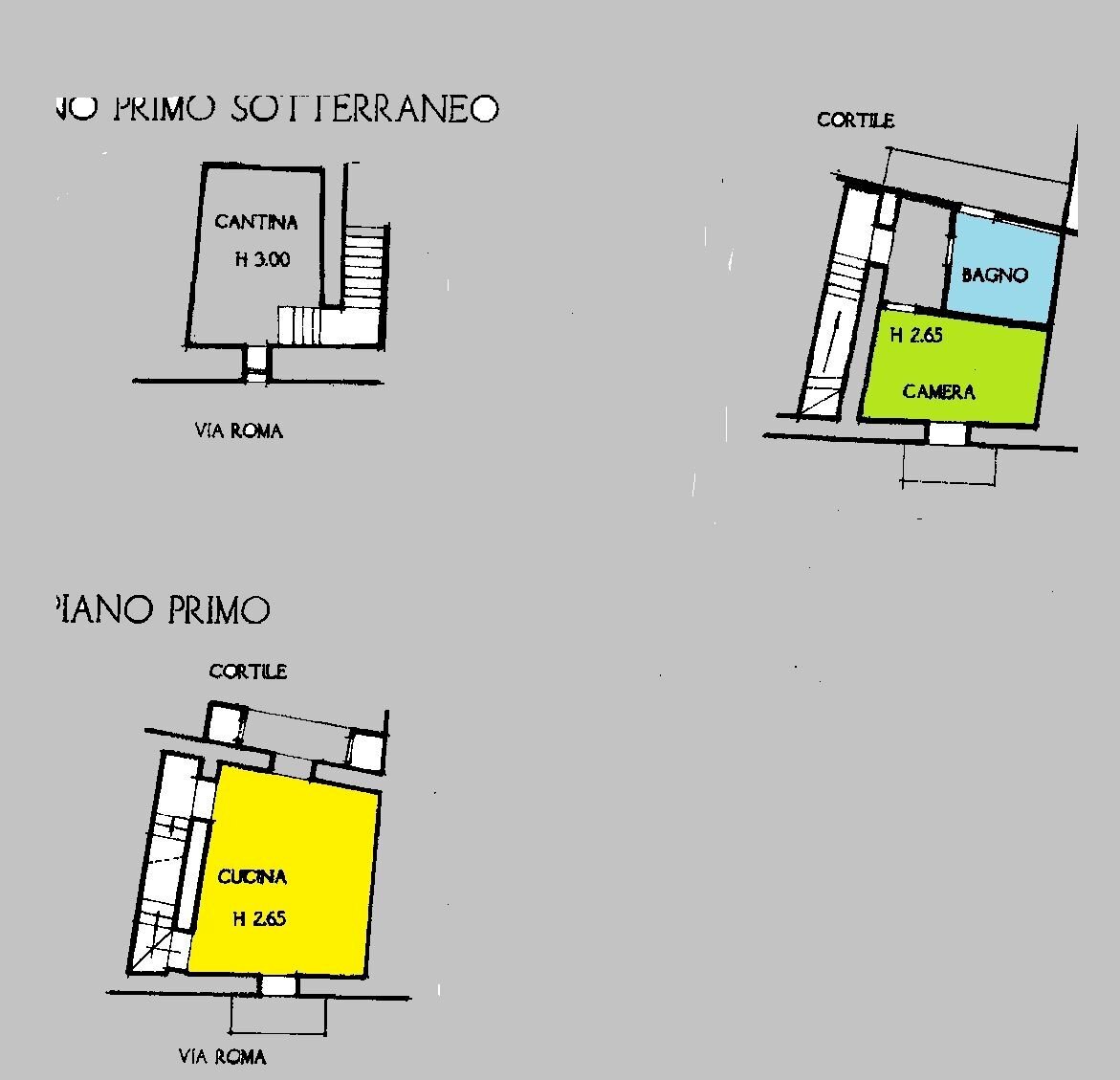 Casa indipendente Roccavione - planimetria 1
