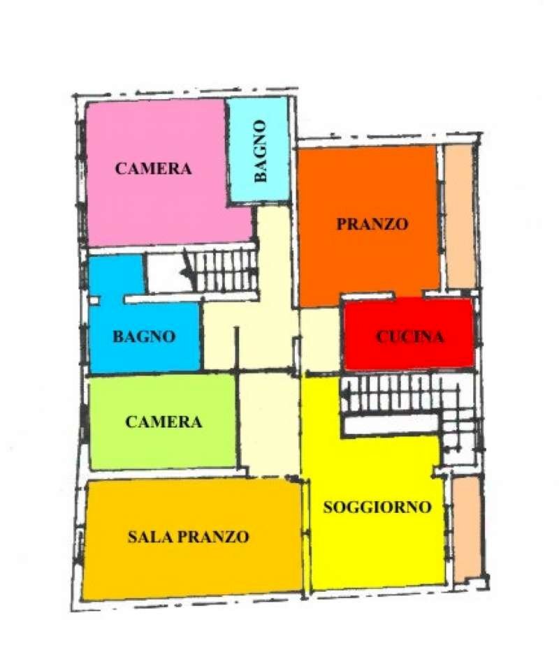 601 - Casa indipendente via cittadella, Offanengo - planimetria 1