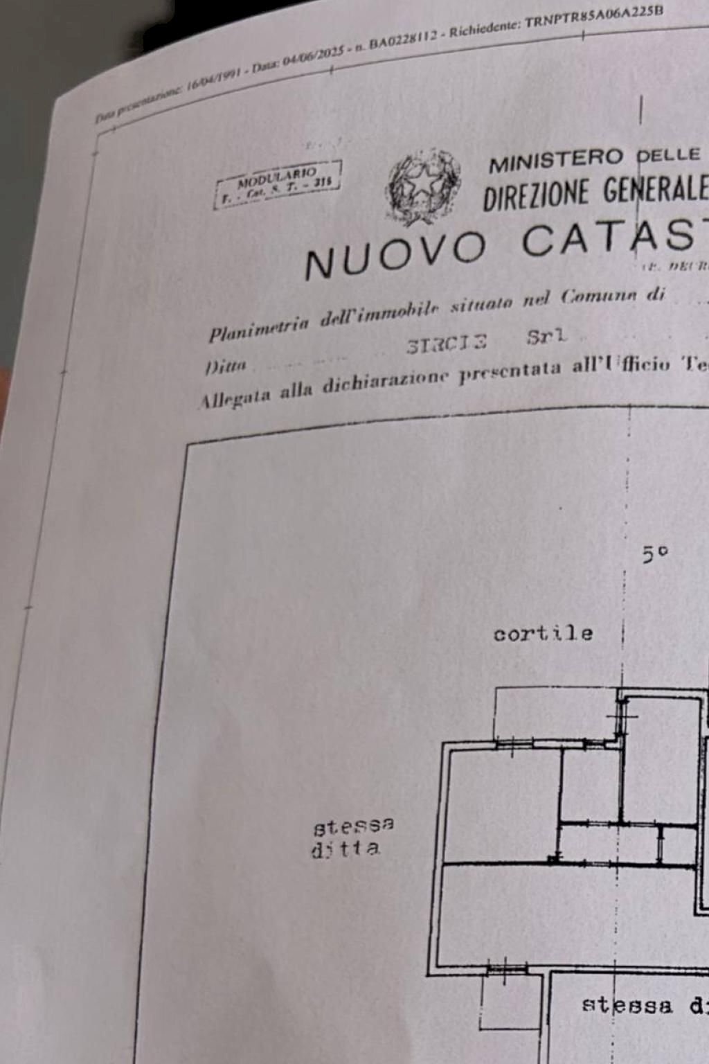 Trilocale via Alfredo Violante, 3, Bari - planimetria 1