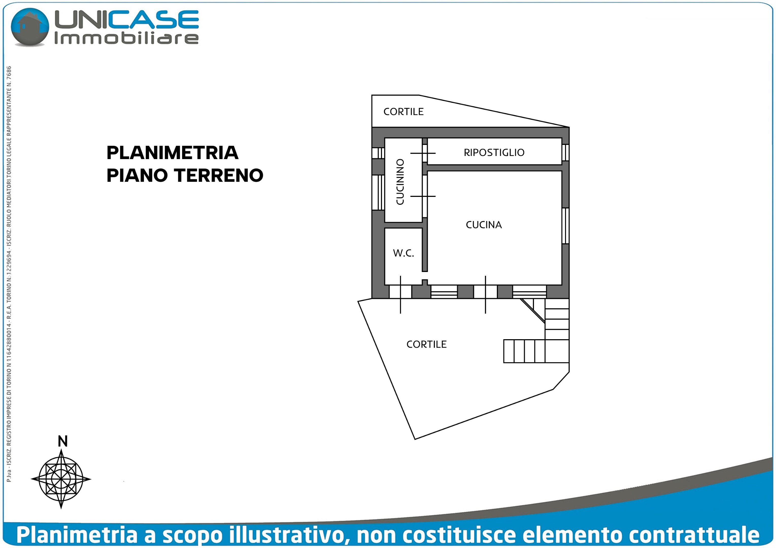 Independent house Località Ciampagna, 18, Ostana - floor plans 1