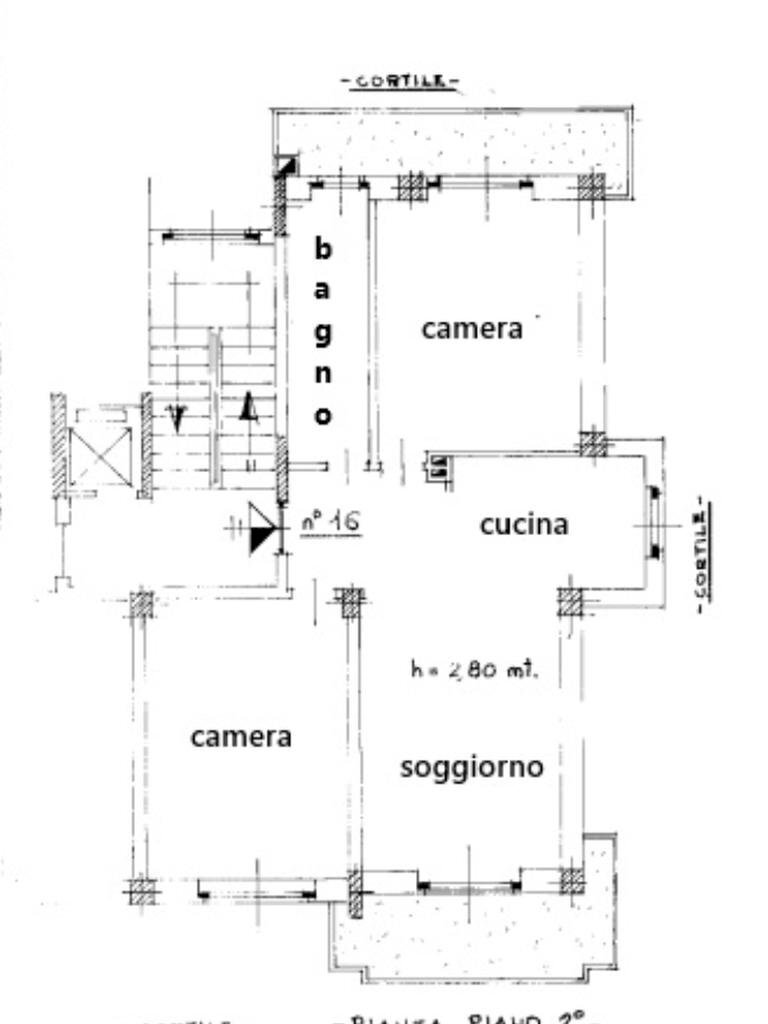 Quadrilocale Via A. Vespucci, Santhià - planimetria 1