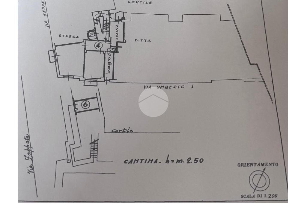 Three-room apartment Via Zappata, Carignano - floor plans 1