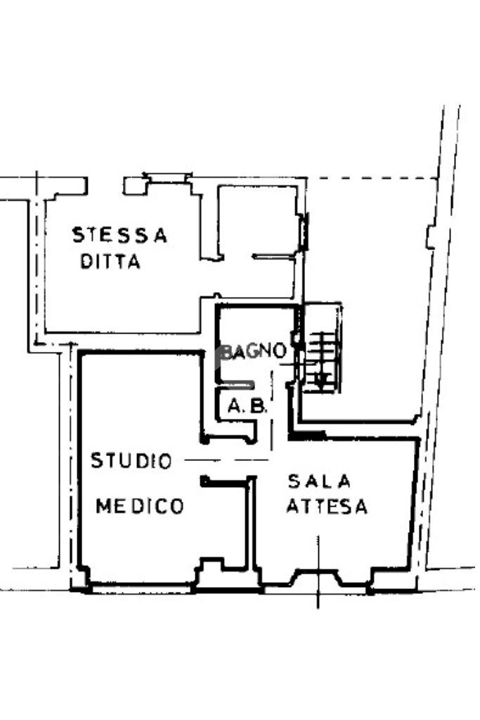 Trilocale Via Dante Alighieri, Trezzo sull'Adda - planimetria 1
