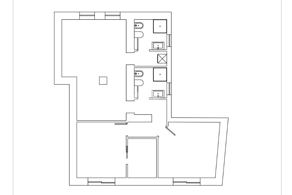 Three-room apartment Via Dante Alighieri, Trezzo sull'Adda - floor plans 1