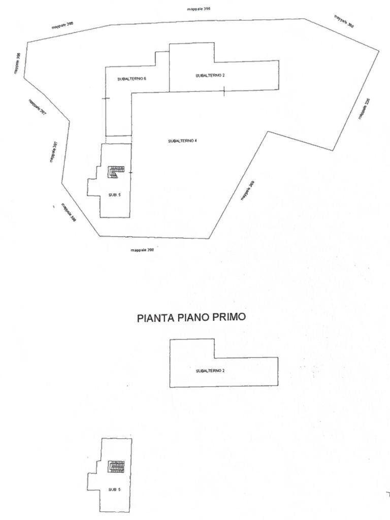 Casa indipendente Località Isole, Cartosio - planimetria 1