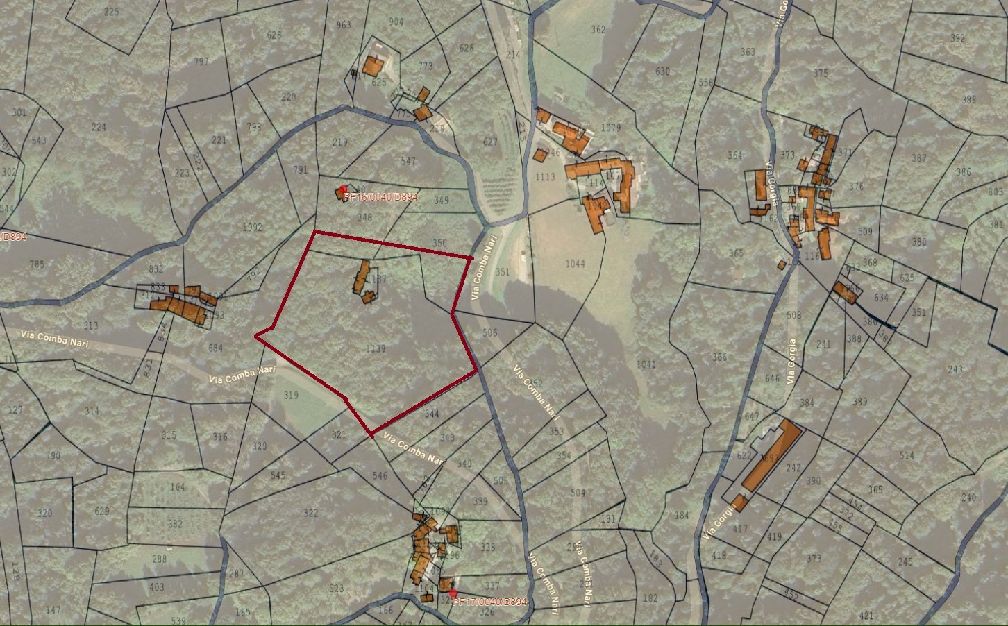 Rustic Via Comba Nari, 10, Gambasca - floor plans 1