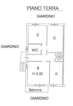 Villa via Redipuglia, 3, Cesano Boscone - planimetria 1