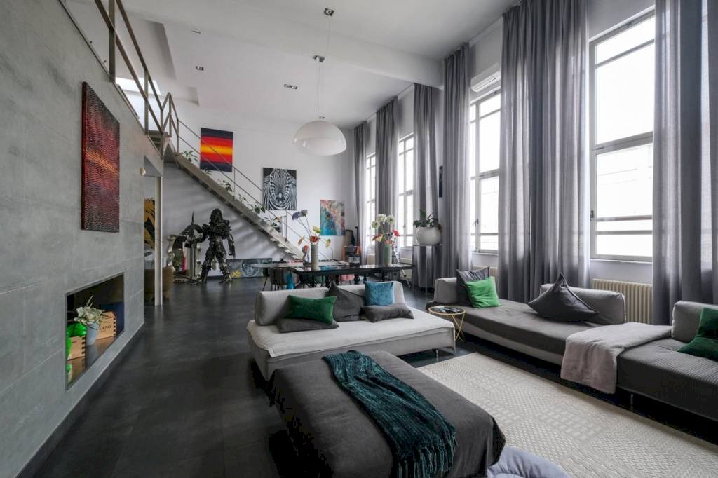 Salone - Loft via Cervino, 24, Torino - photo 1