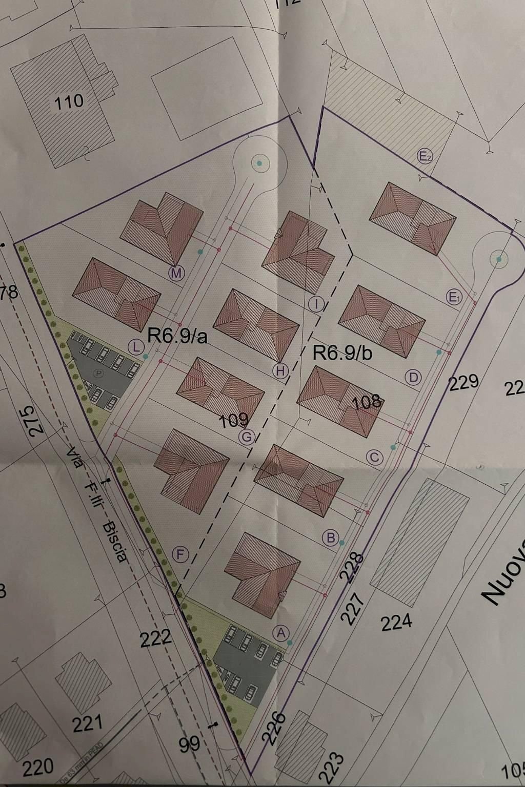 Terreno edificabile via degli Eula, 6G, Villanova Mondovì - planimetria 1