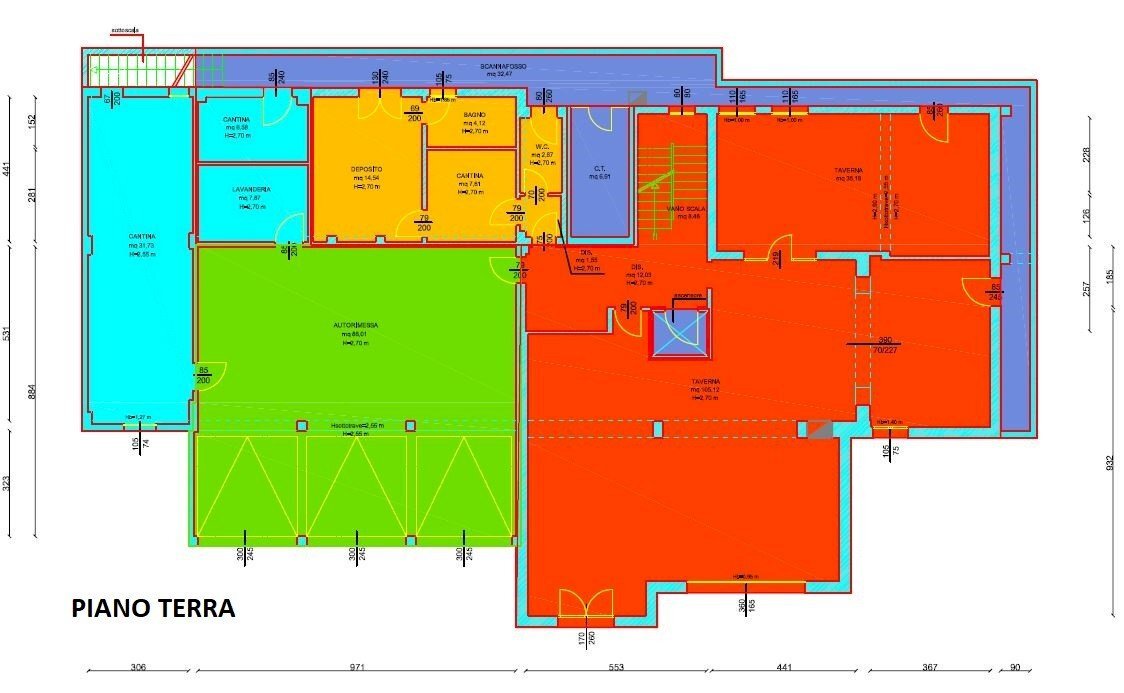 Villa Unifamiliare Pianoro - planimetria 1