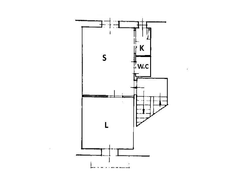 Bilocale Via Giuseppe Testa, Martina Franca - planimetria 1