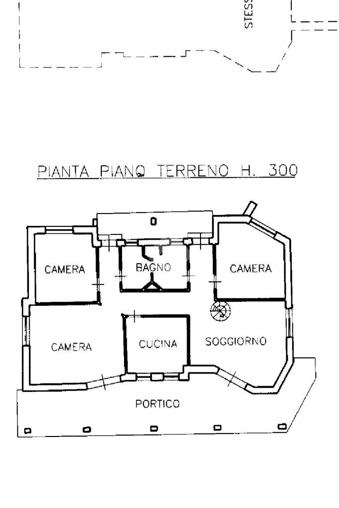 Villa Via San Vincenzo, Bibiana - planimetria 1