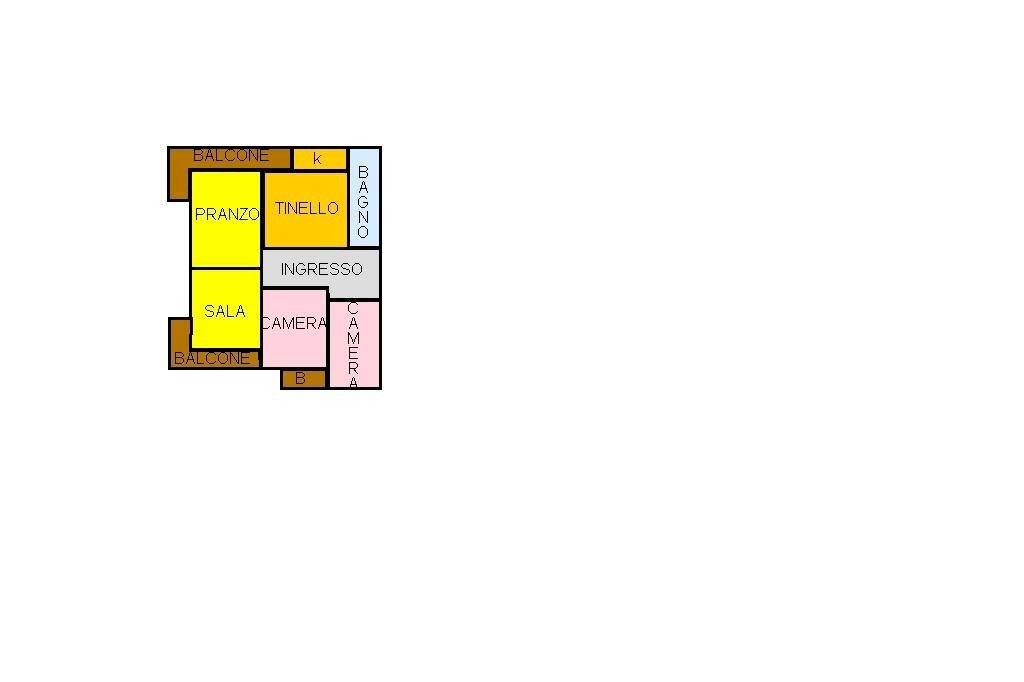 Appartamento Corso Torino, Rivarolo Canavese - planimetria 1